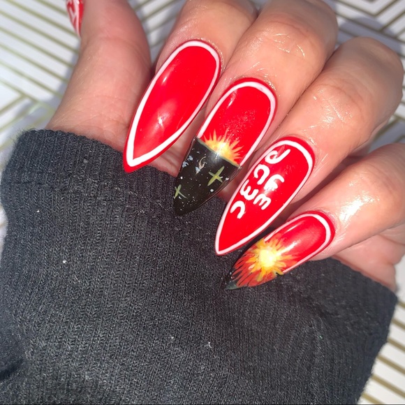 THE WEEKND Dawn FM press on nail Set - Picture 10 of 10